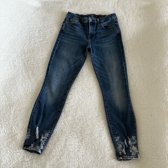 7 For All Mankind Ankle Skinny Jean - Picture 4 of 4
